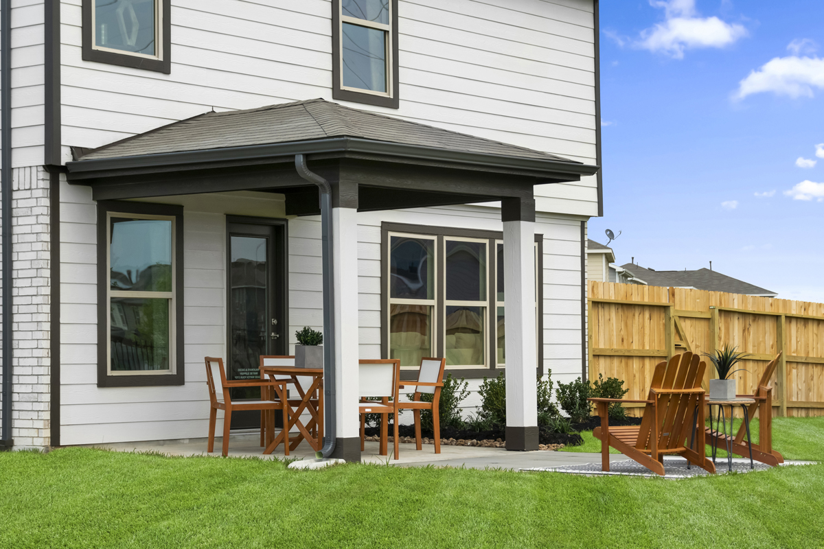 Covered patio 