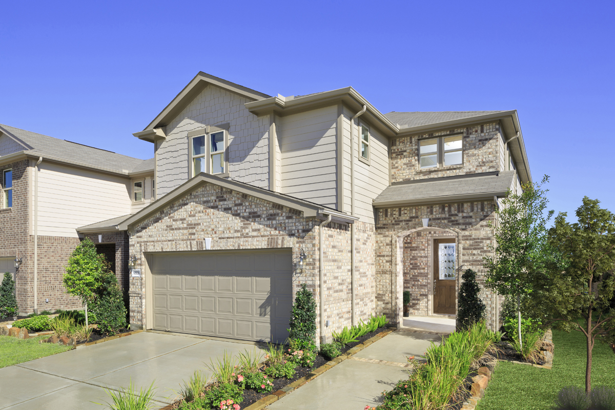 New Homes in Katy, TX - Enclave at Bear Creek Plan 2646 as modeled at Katy Manor Trails