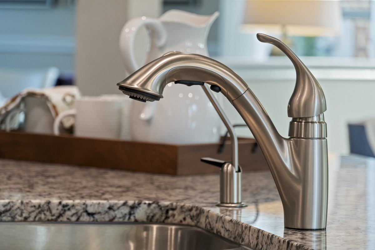 WaterSense® labeled kitchen faucet