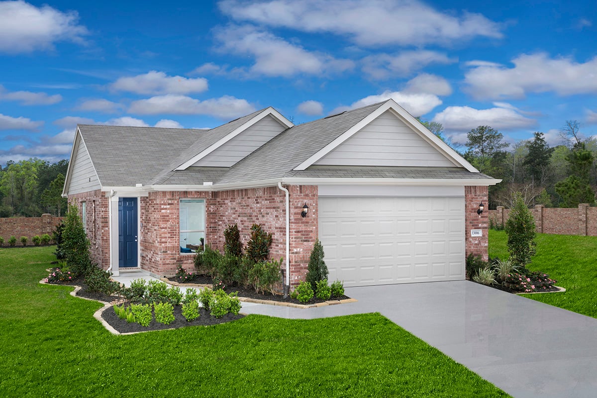New Homes in Houston, TX - Lakewood Pines Trails Plan 1585