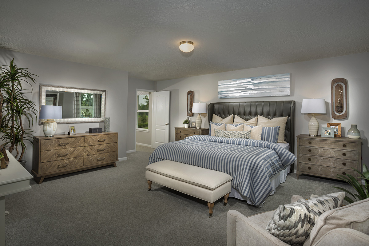 New Homes in Houston, TX - Lakewood Pines Trails Plan 2646 Primary Bedroom