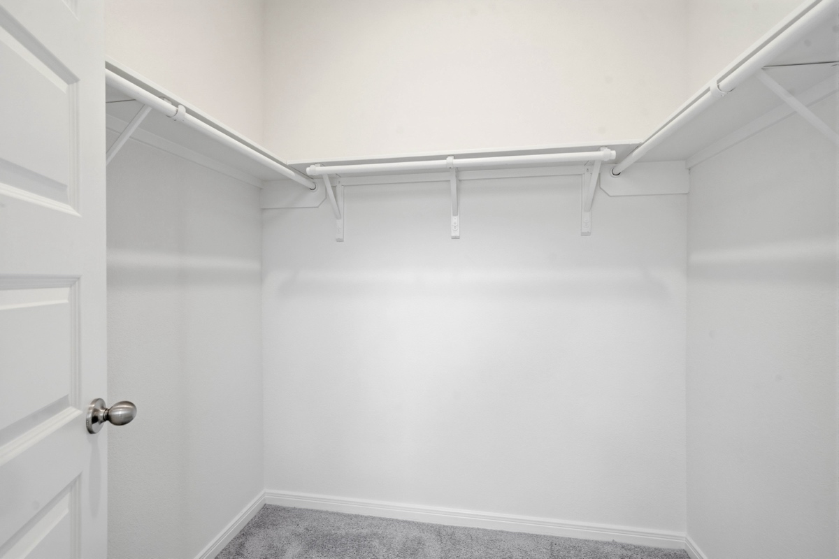 Primary walk-in closet