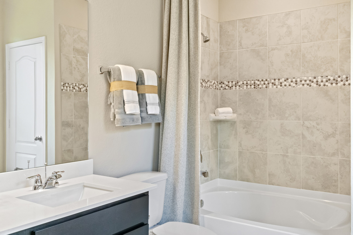 Combo tub and shower