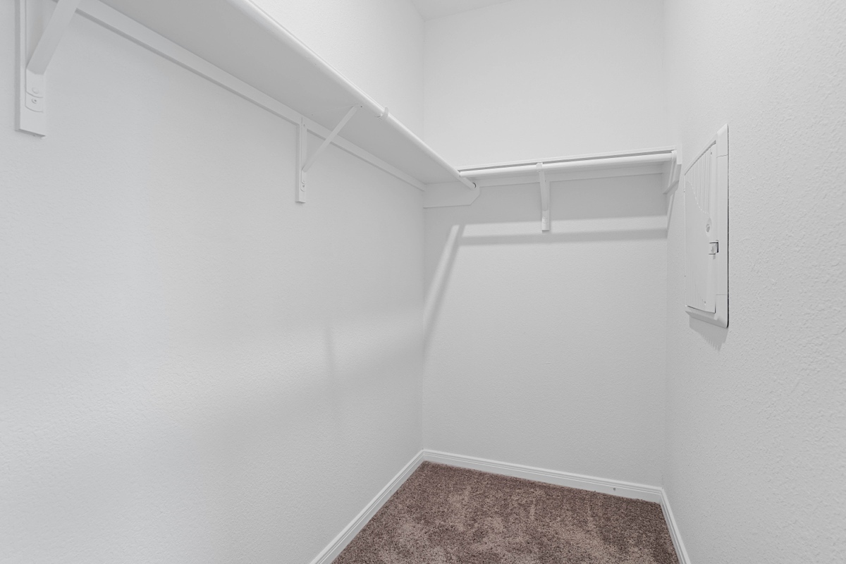Primary walk-in closet