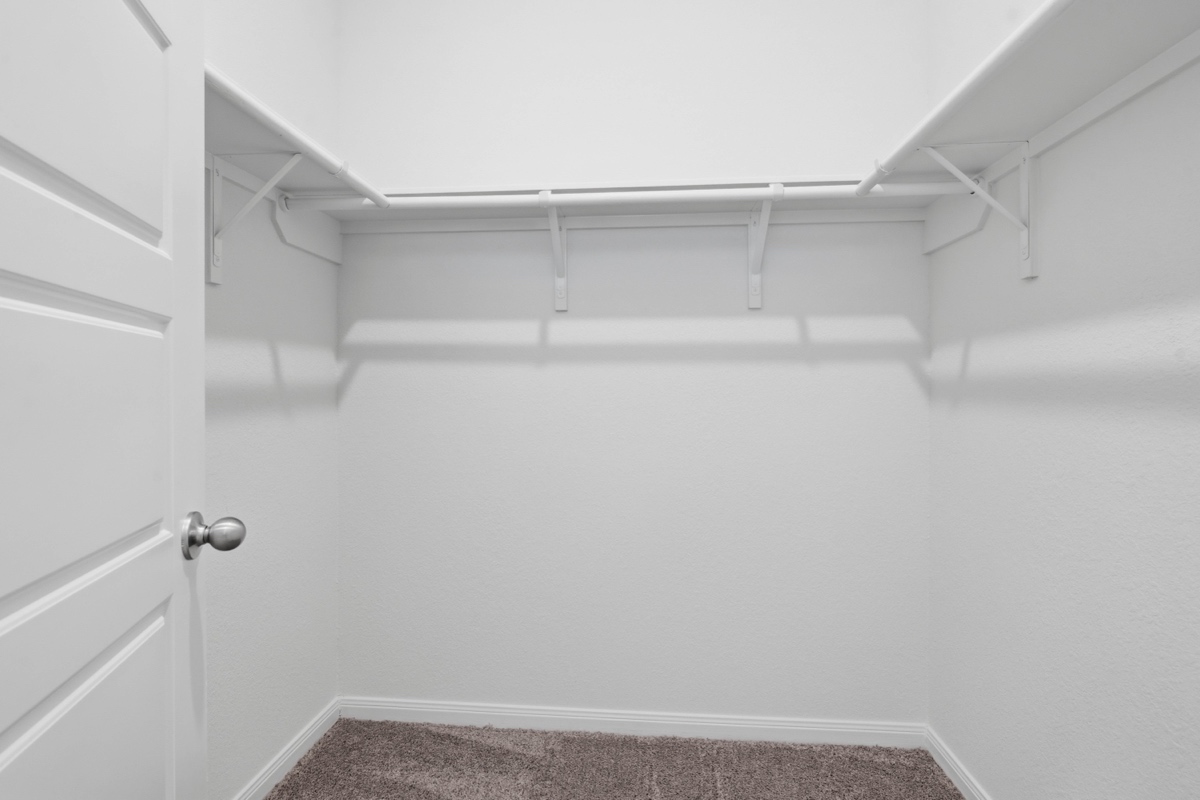 Primary walk-in closet