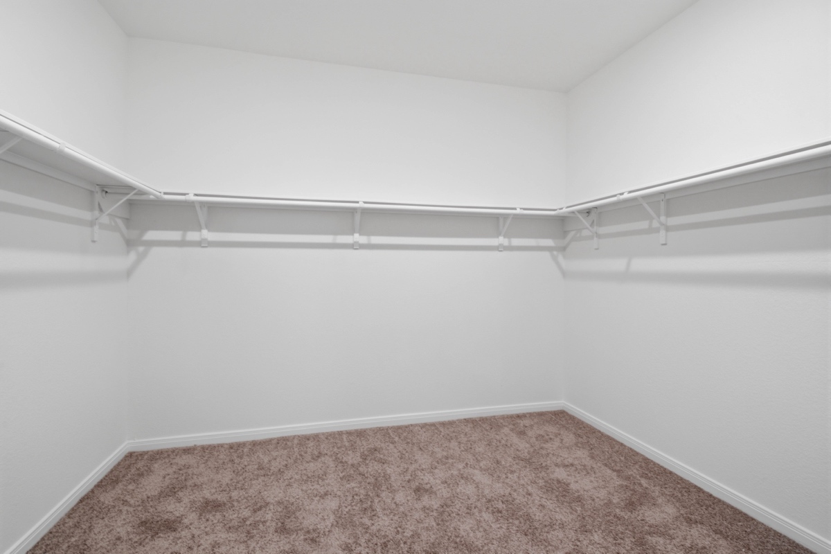 Primary walk-in closet