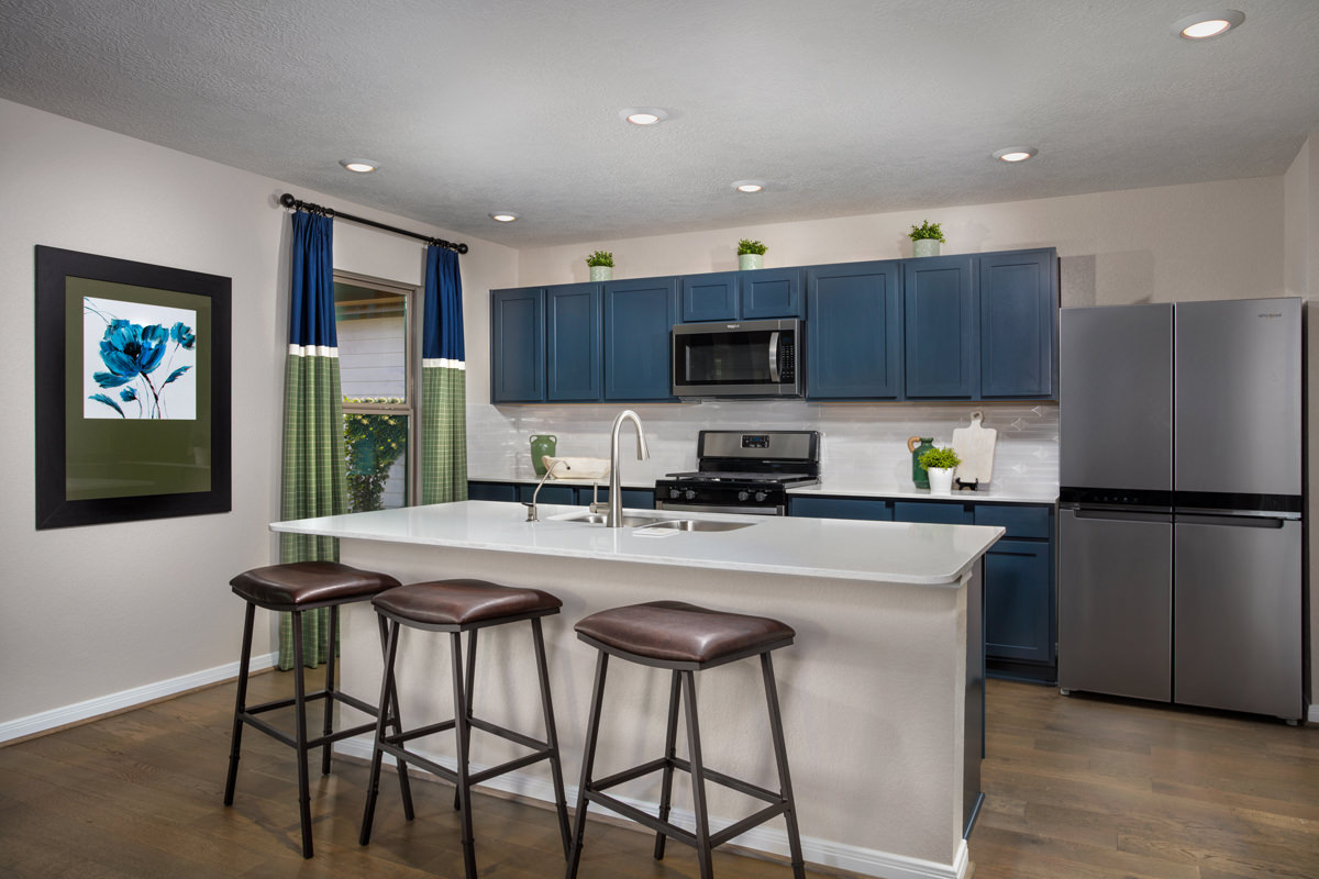 New Homes in Fresno, TX - Olympia Falls Plan 2372 Kitchen