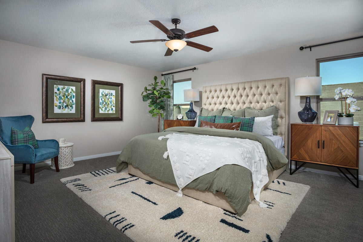 New Homes in Missouri City , TX - Olympia Falls Plan 2372 Primary Bedroom