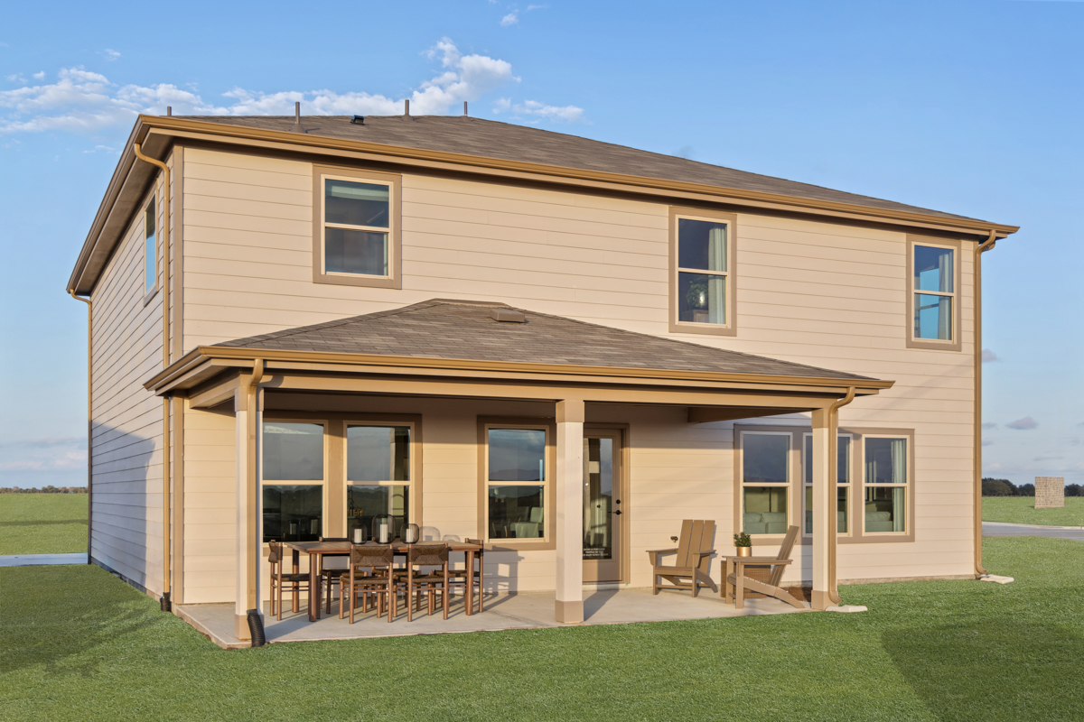 Optional covered patio