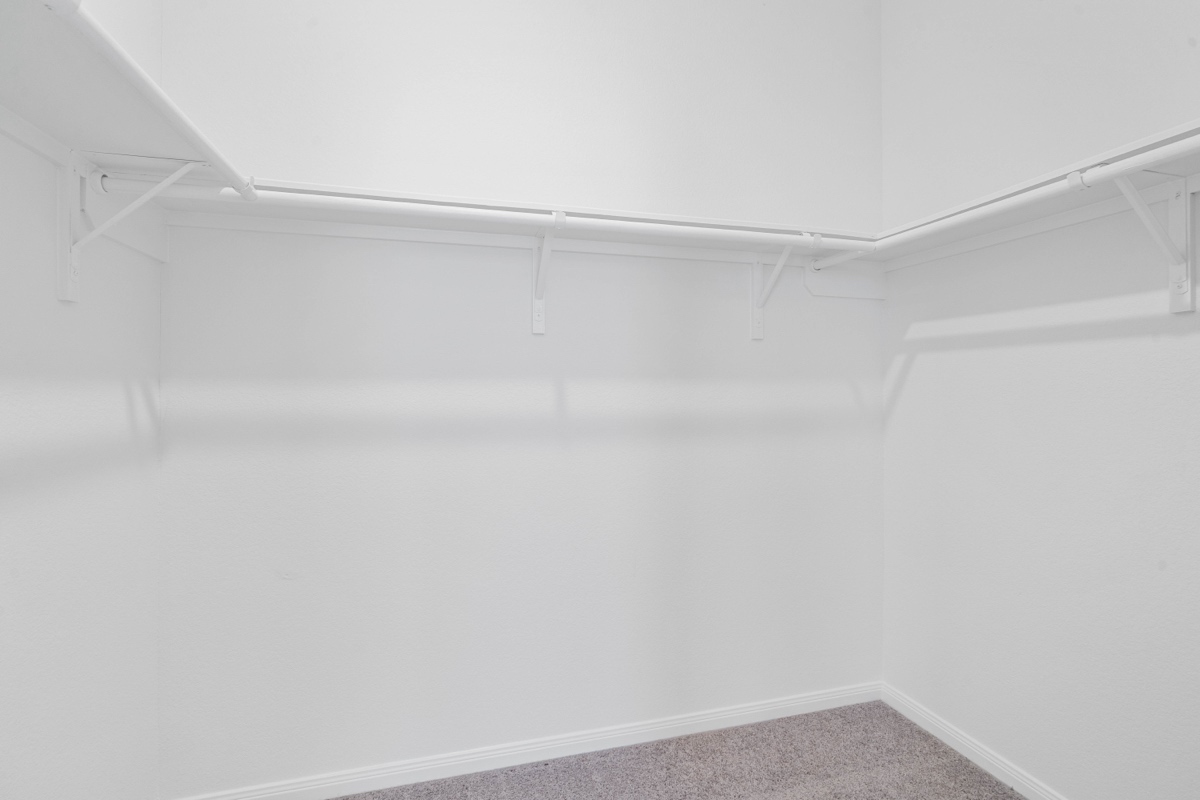 Primary walk-in closet