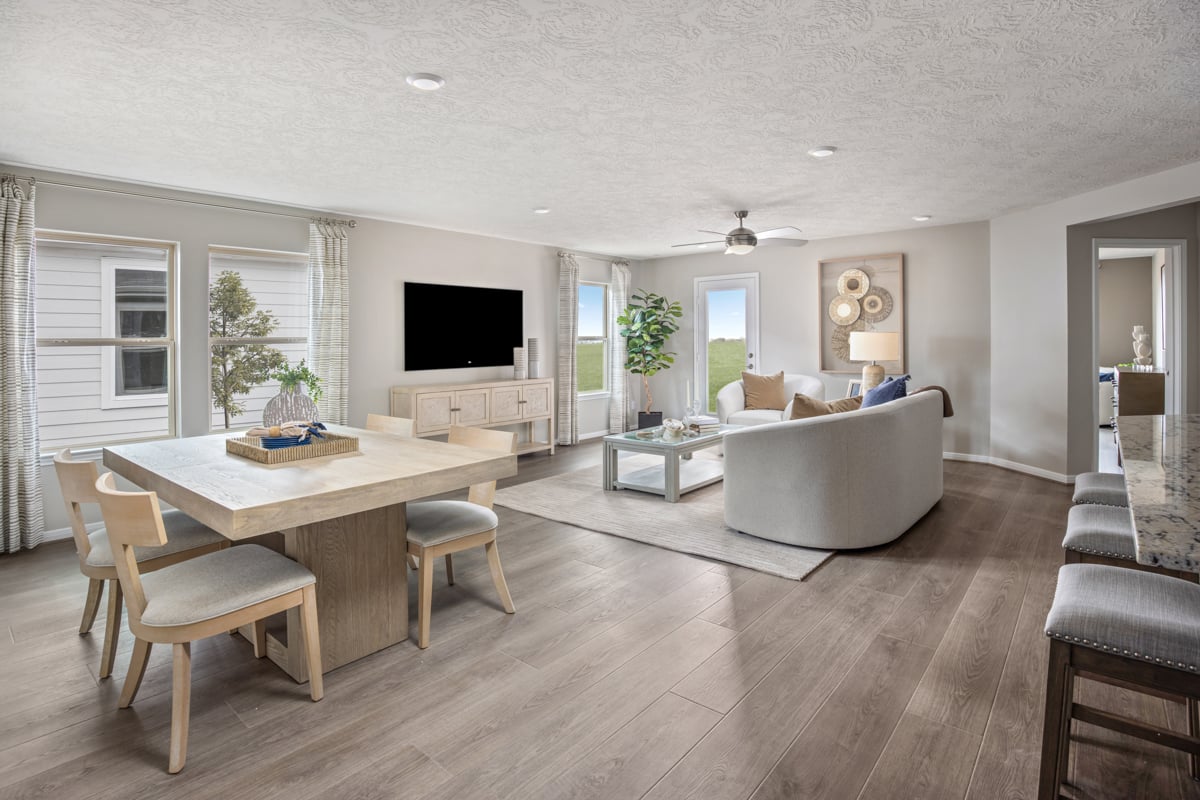 Plan 1549 Modeled - New Home Floor Plan in Saddlebrook Trails by