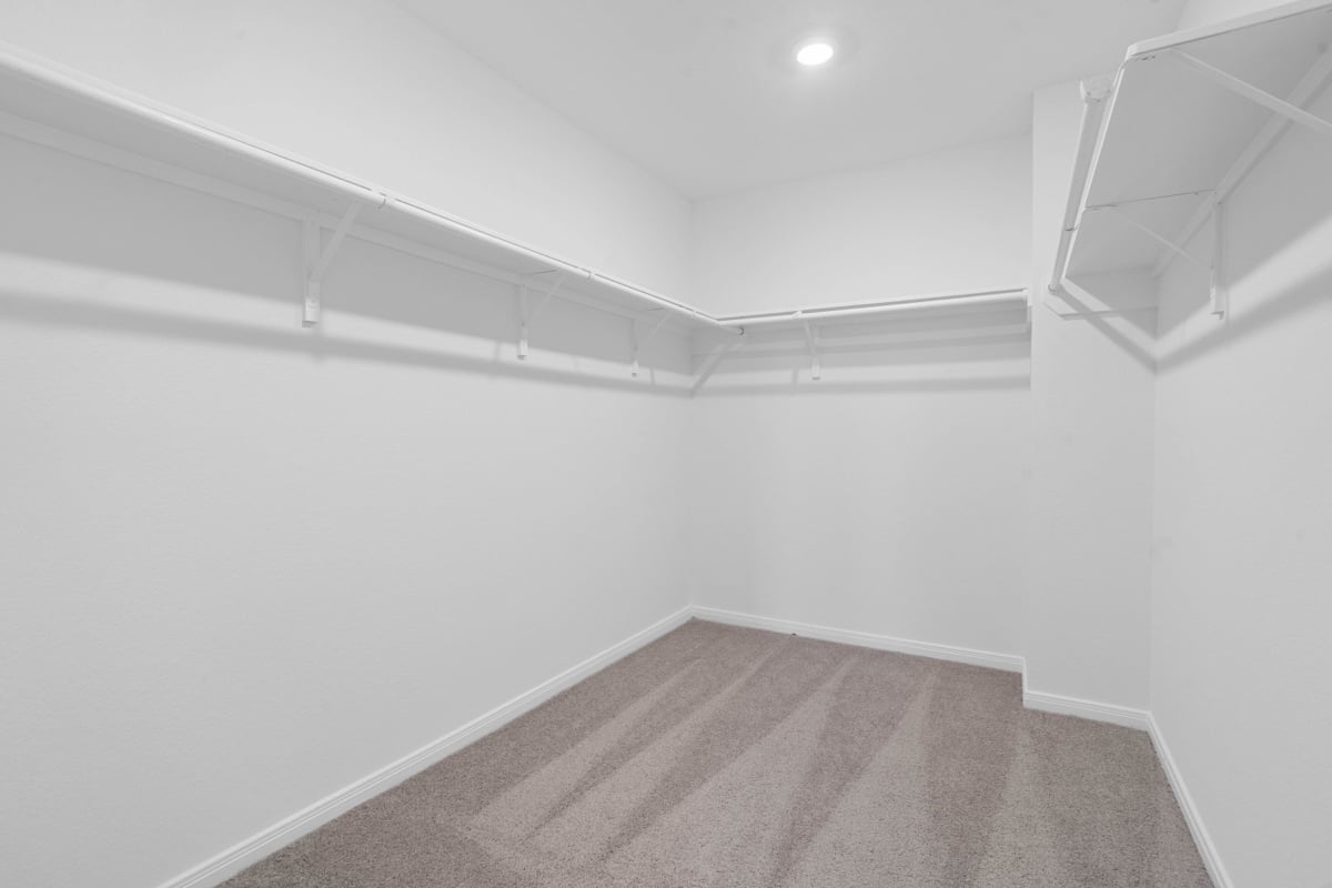 Primary walk-in closet