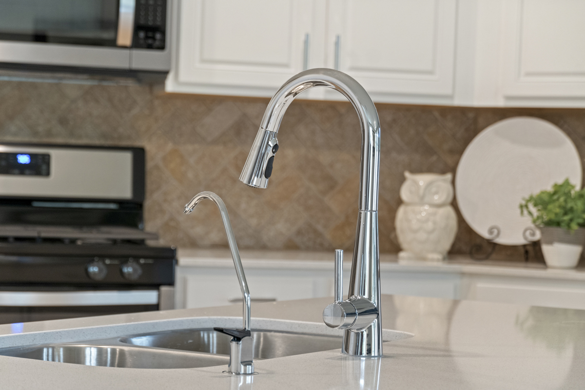WaterSense® labeled kitchen faucet 