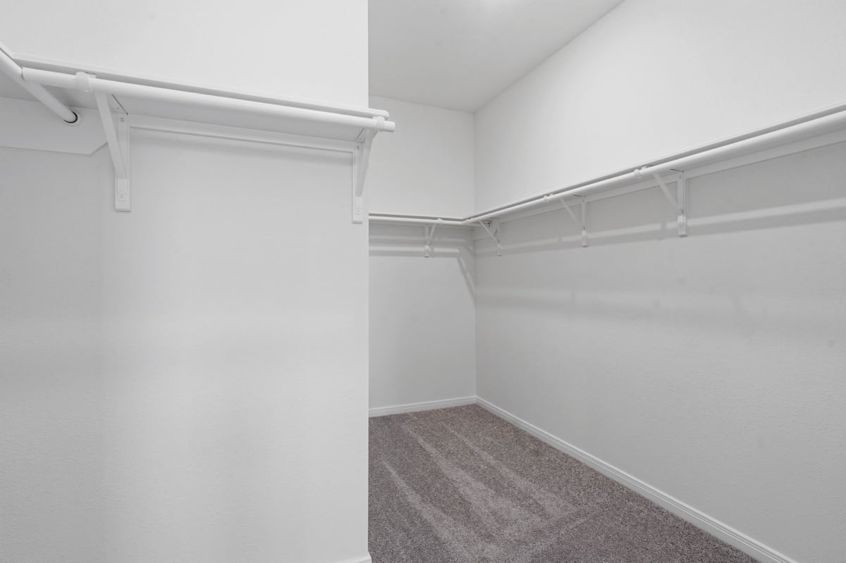 Primary walk-in closet