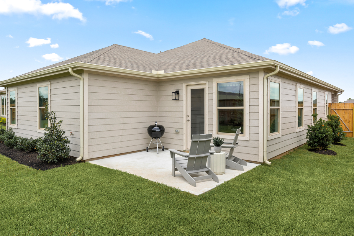 Back patio