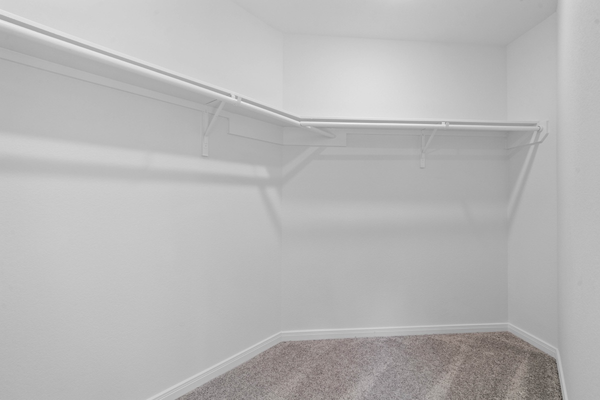 Primary walk-in closet