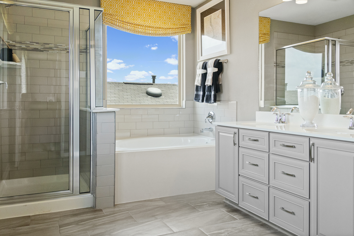 Tile flooring at wet areas 
