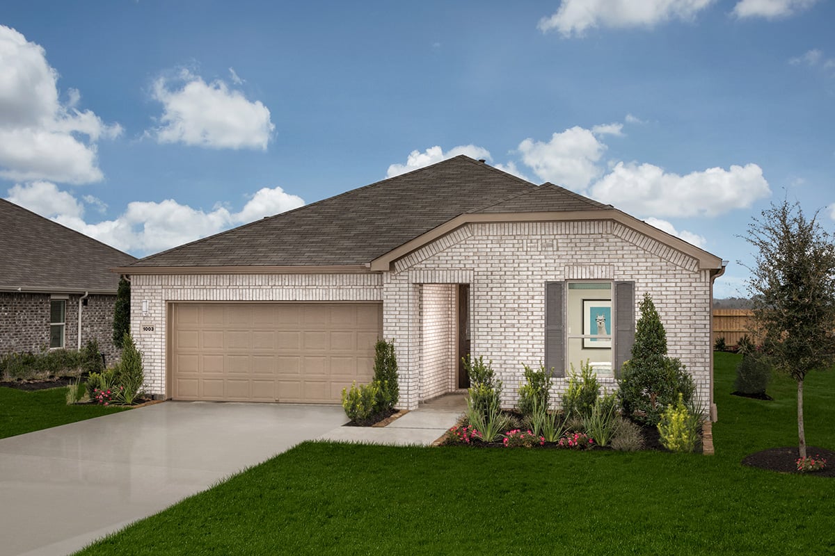 New Homes in Alvin, TX - Imperial Forest Plan 2130 as modeled at Sunset Grove
