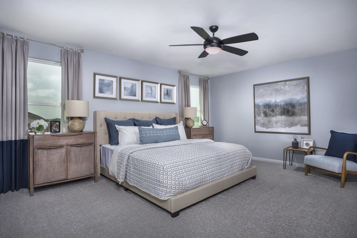 New Homes in Katy, TX - Sunterra Plan 2245 Primary Bedroom