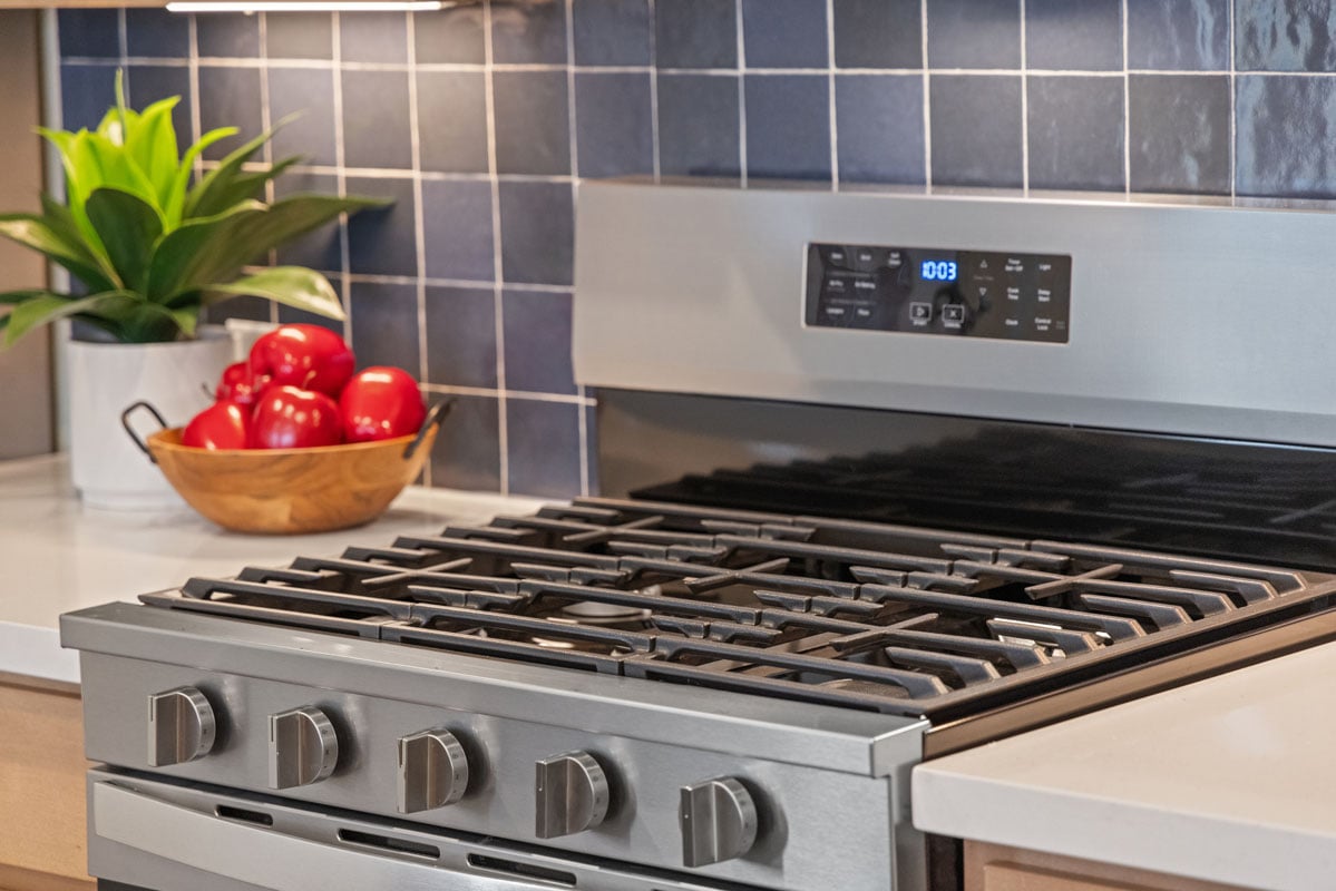 Stainless steel appliances 