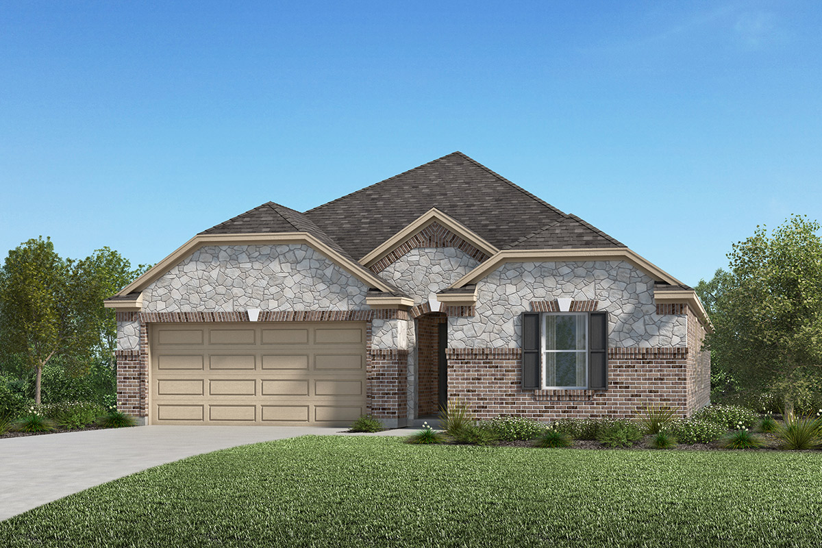 New Homes in Humble, TX - Villages at Tour 18 Plan 2398 Elevation L
