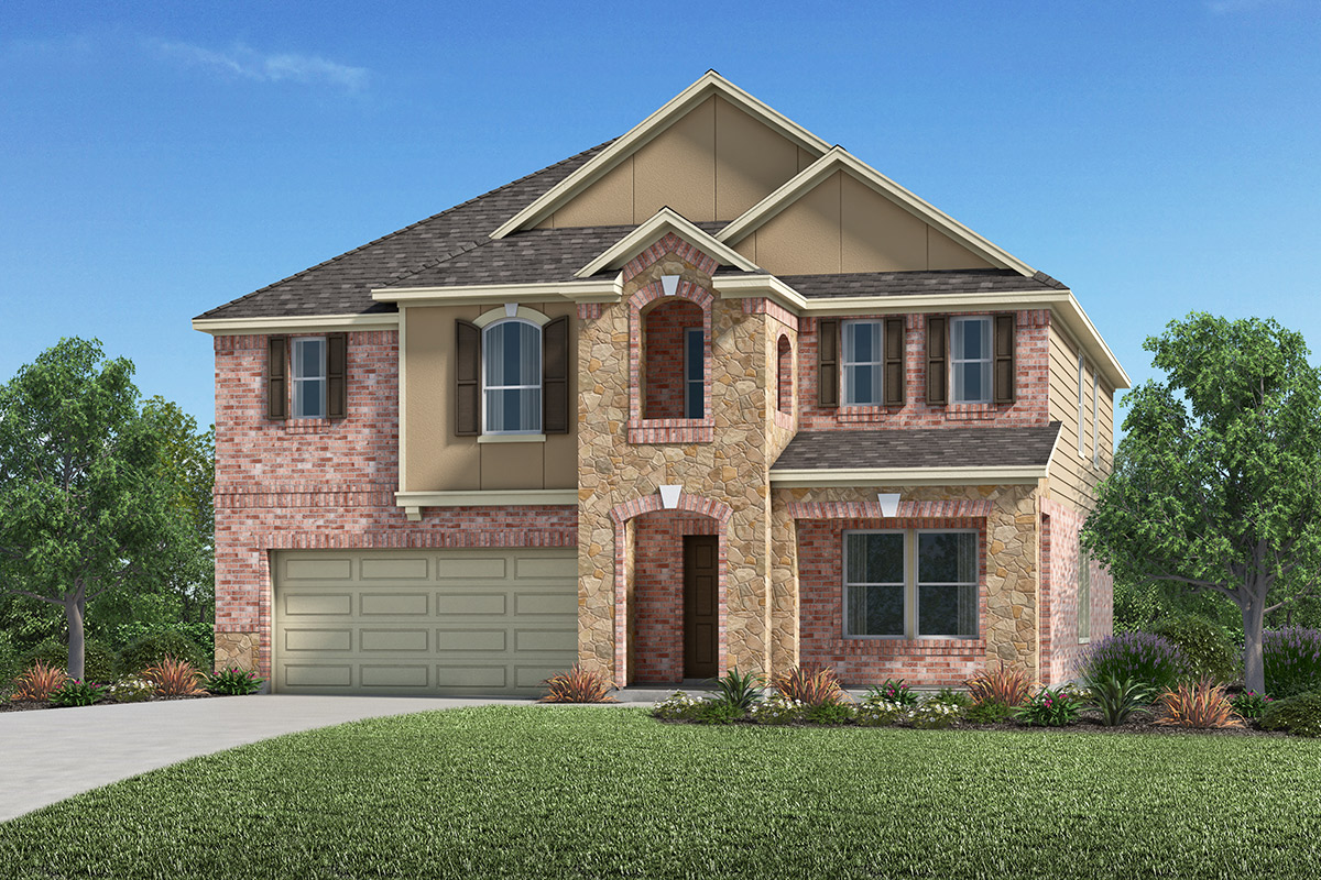 New Homes in Humble, TX - Villages at Tour 18 Plan 2812 Elevation L
