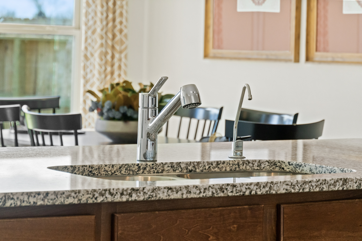 WaterSense® labeled kitchen faucet 