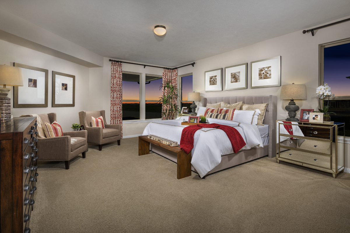 New Homes in Katy, TX - The Meadows at Westfield Village Plan 1944 Primary Suite