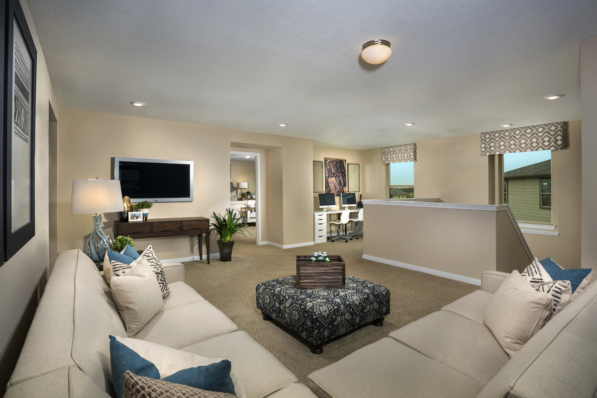 New Homes in Katy, TX - The Meadows at Westfield Village Plan 2526 Loft