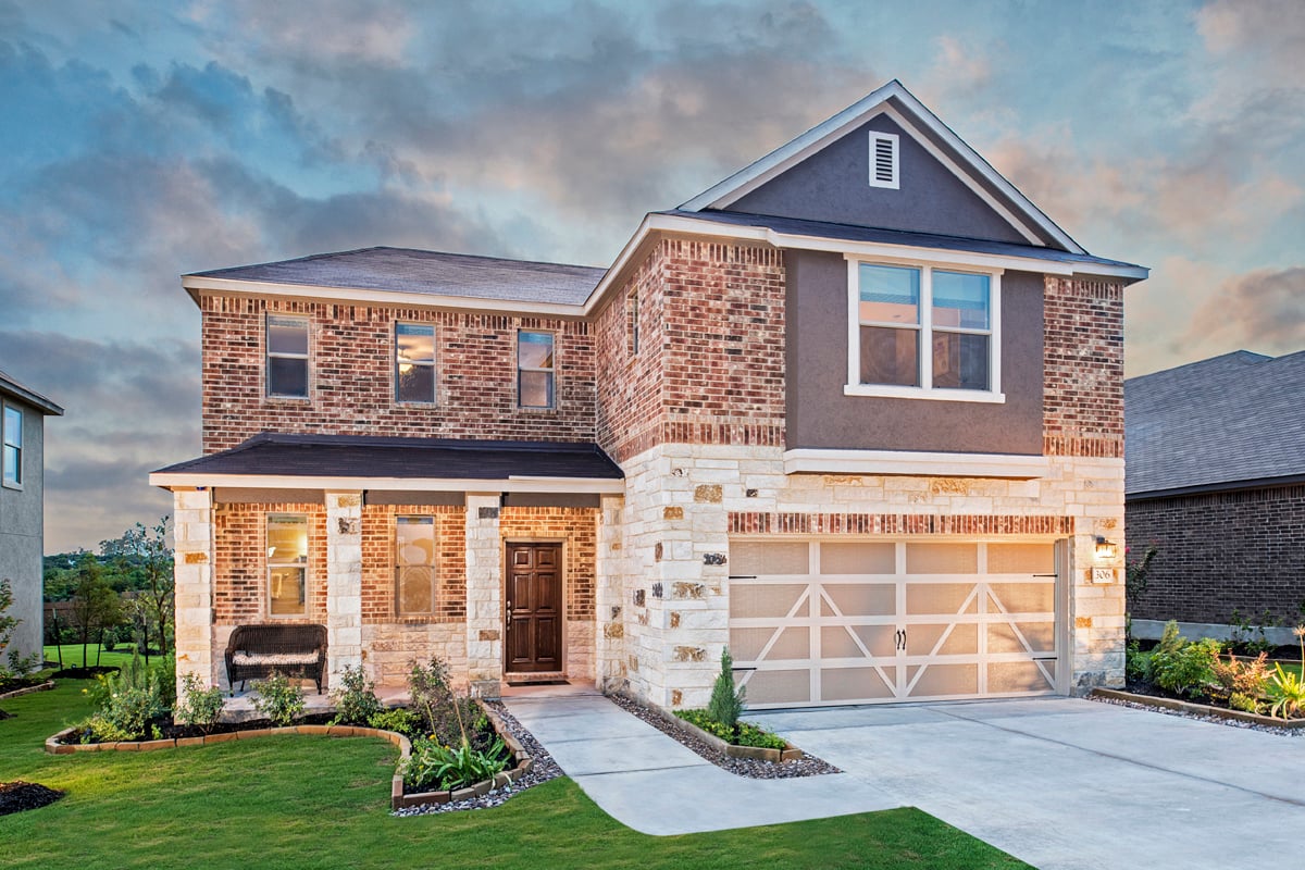 New Homes in Bulverde, TX - Edgebrook Plan 2502