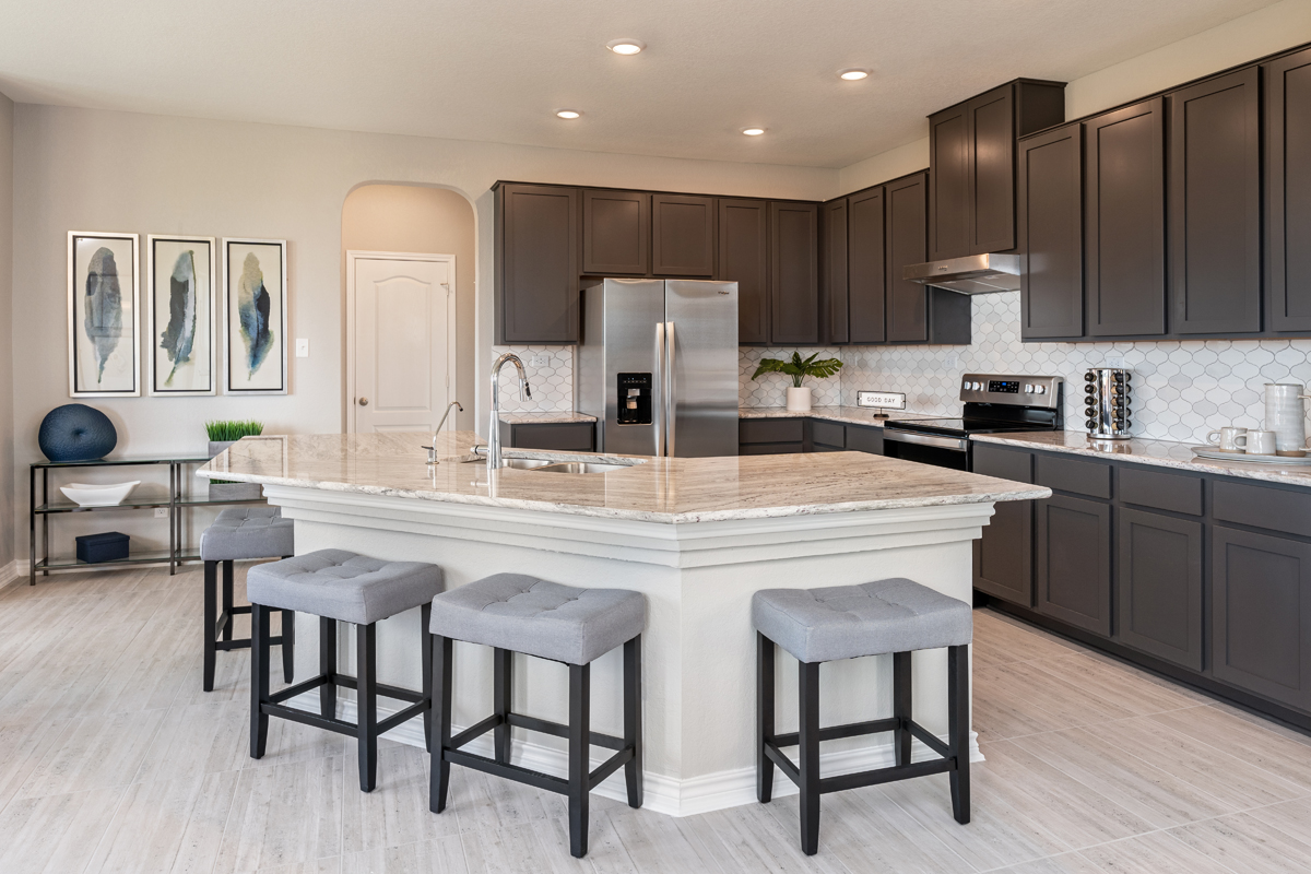 New Homes in Seguin, TX - Cordova Crossing Plan 2752 Kitchen