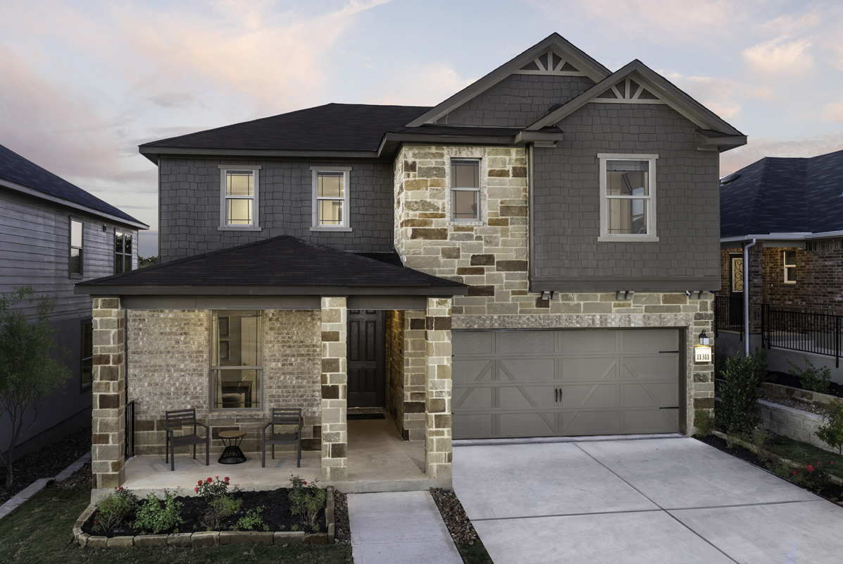 New Homes in San Antonio, TX - Dove Heights Plan 2411