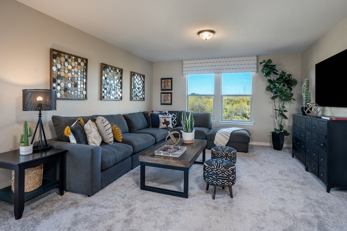 New Homes in San Antonio, TX - Hidden Canyons at TRP Plan 2701 Loft