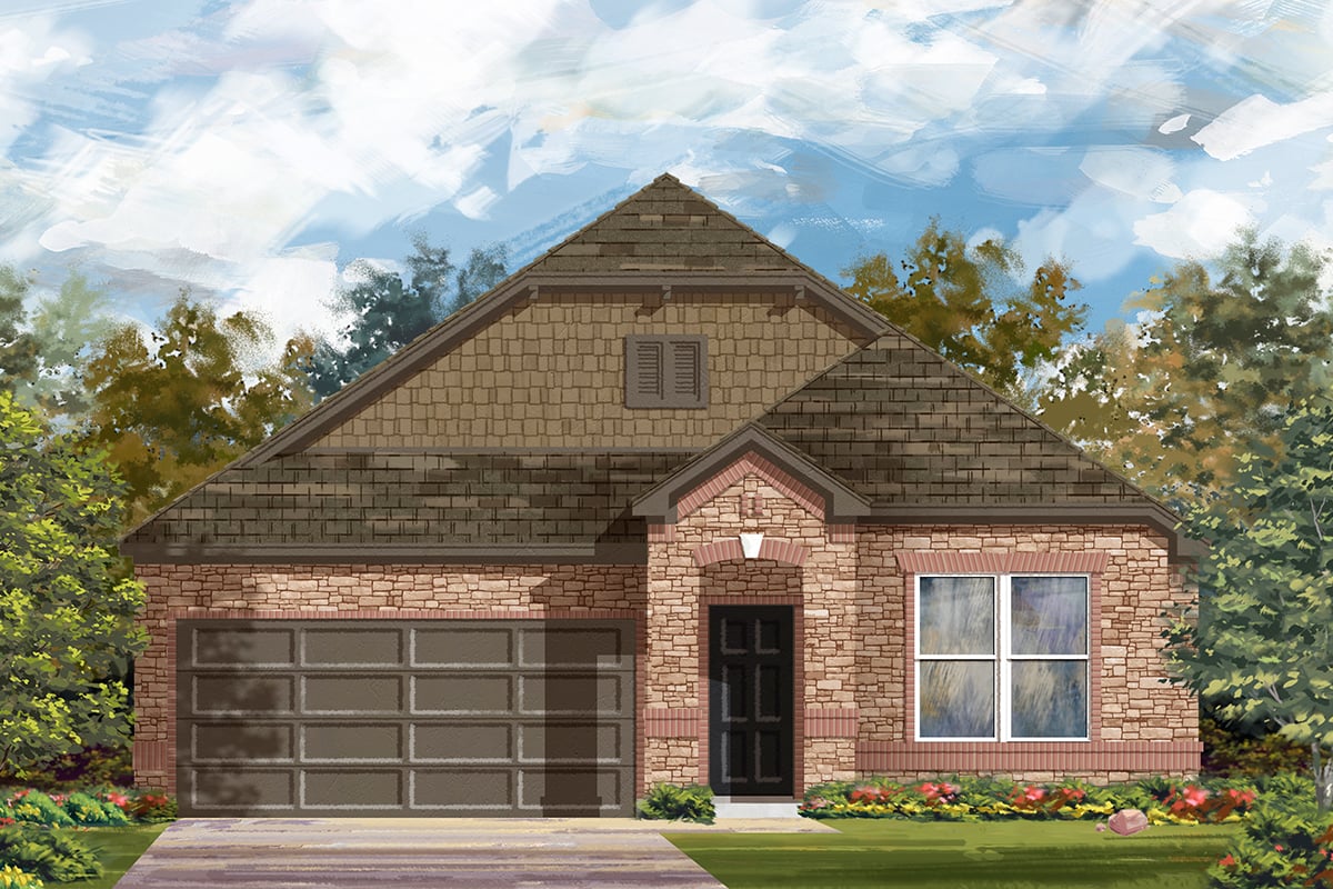 New Homes in 3528 Vuitton, TX - Plan 1491