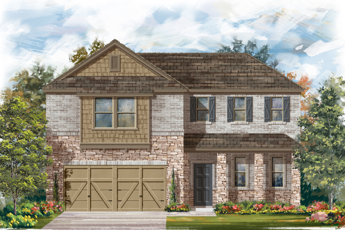 Plan 2502 Elevation C