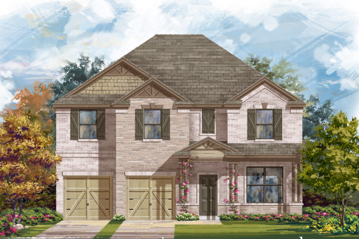New Homes in Bulverde, TX - Edgebrook Plan 3125 Elevation C