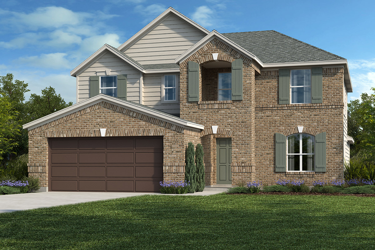 New Homes in New Braunfels, TX - Deer Crest - Classic Collection Plan 2783 Elevation C