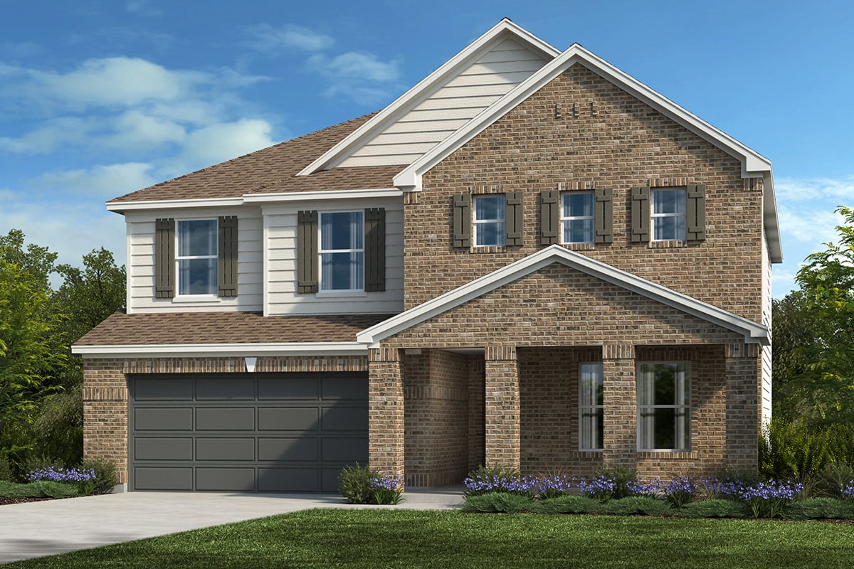 New Homes in New Braunfels, TX - Deer Crest - Classic Collection Plan 2880 Elevation C