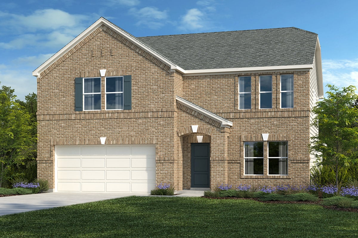 New Homes in New Braunfels, TX - Deer Crest - Classic Collection Plan 3420 Elevation C