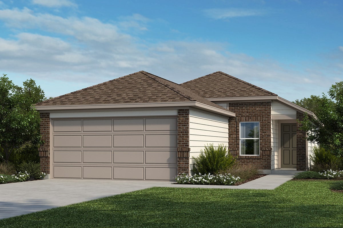 New Homes in New Braunfels, TX - Deer Crest - Heritage Collection Plan 1242 Elevation A