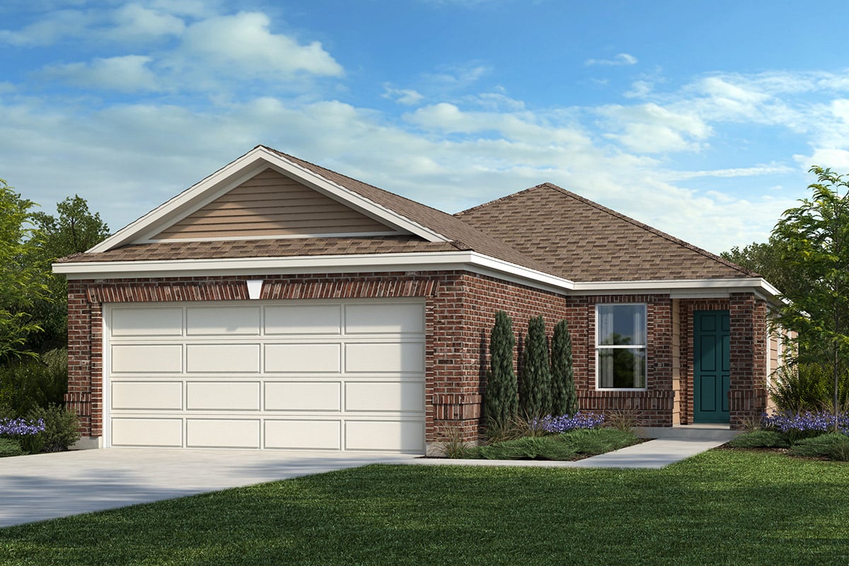 New Homes in Schertz, TX - Parklands Plan 1377 Elevation B