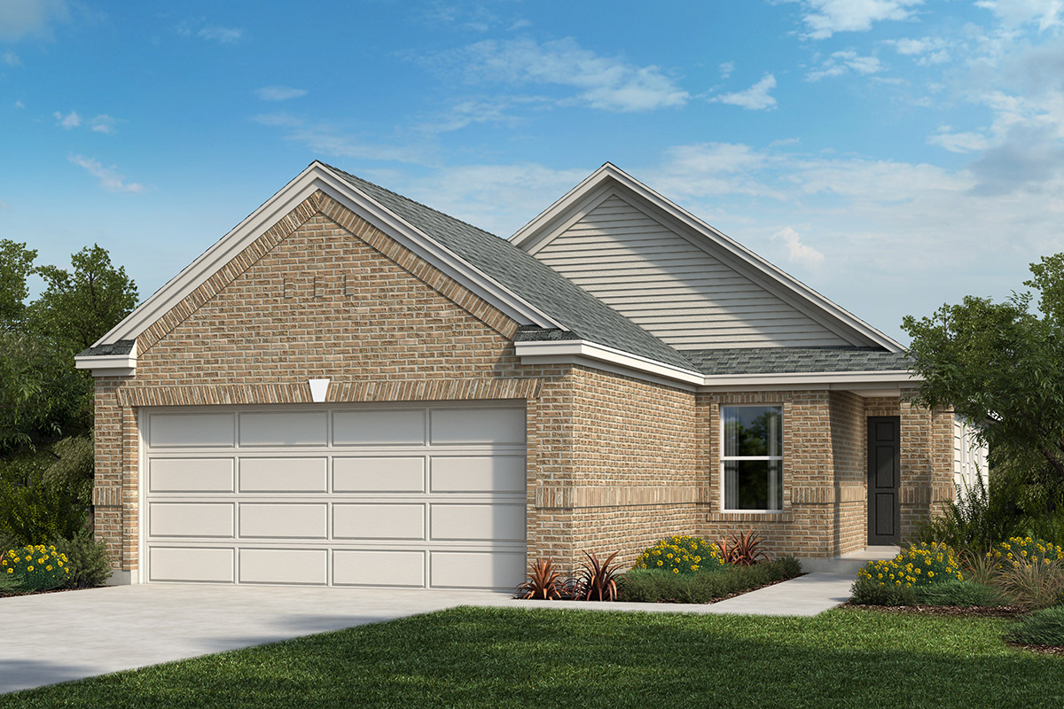 New Homes in N. Foster Rd & Wildflower Way, TX - Plan 1604