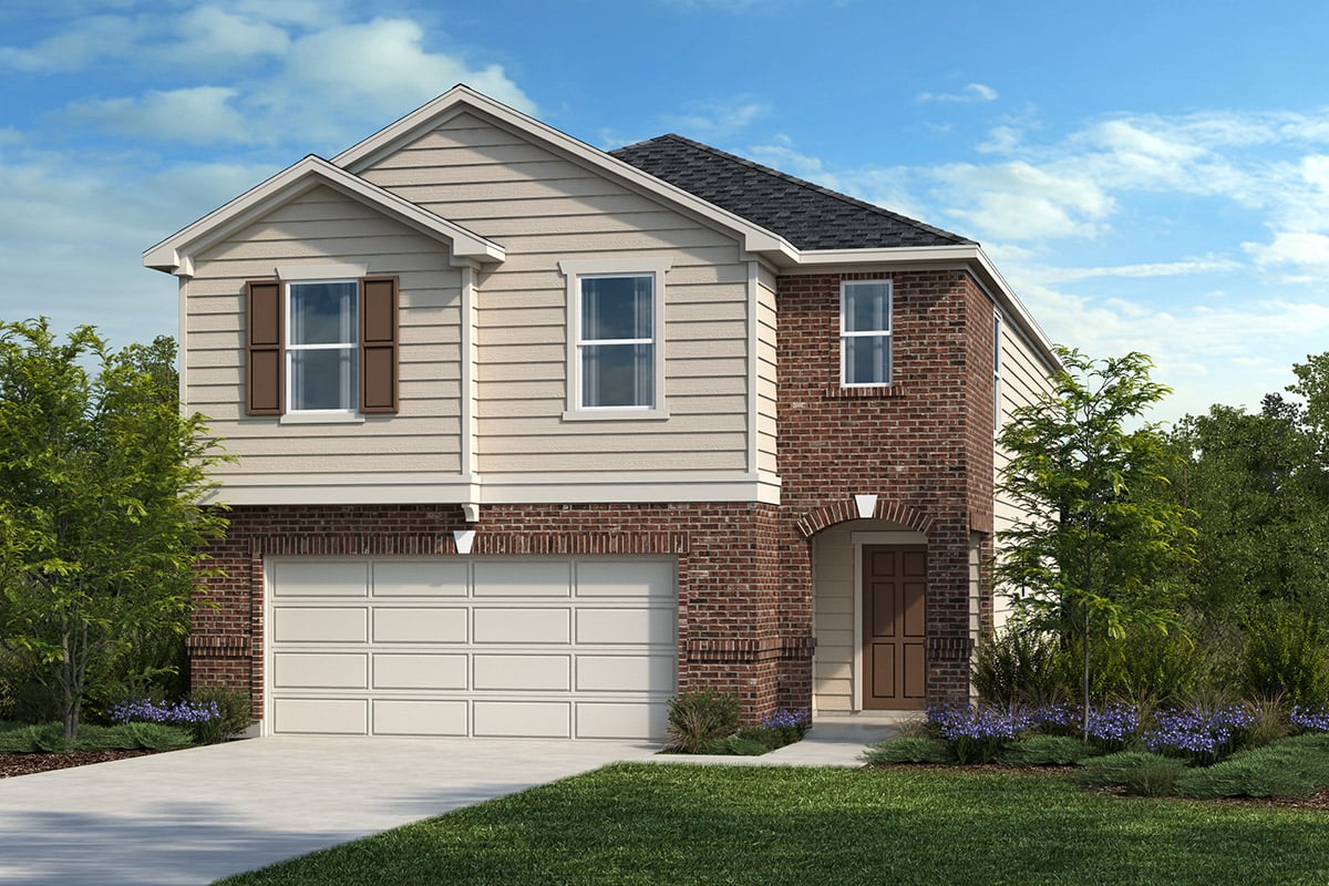 New Homes in Schertz, TX - Parklands Plan 2348 Elevation B