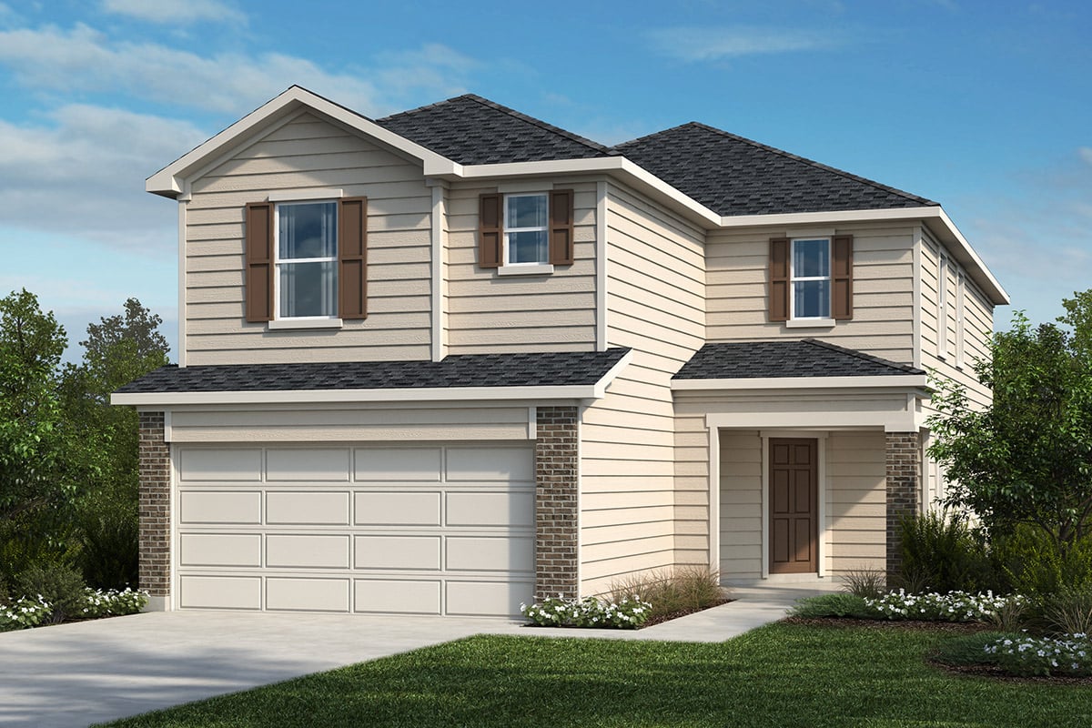 New Homes in San Antonio, TX - Hidden Canyons at TRP Plan 2708 Elevation A