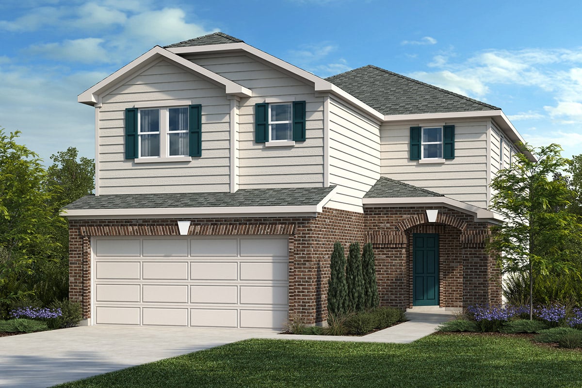 New Homes in New Braunfels, TX - Legend Heights Plan 2708 Elevation B