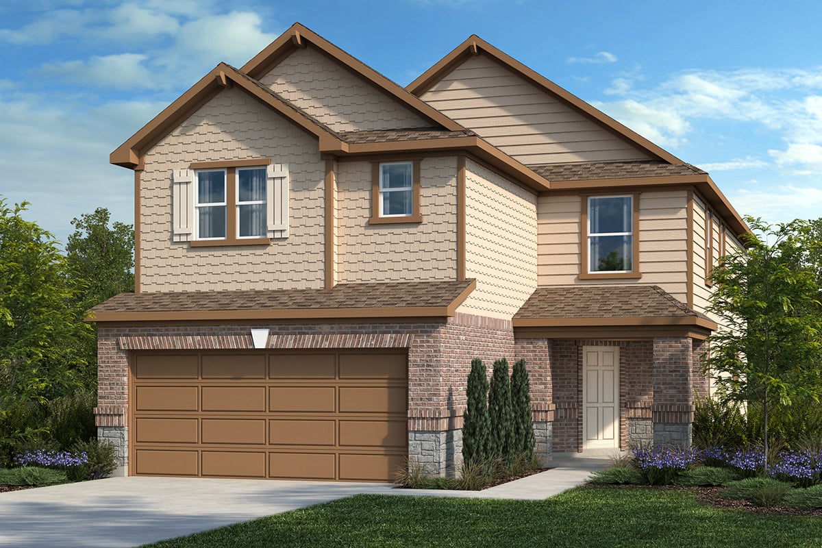 New Homes in 10003 Overlook Point, TX - Plan 2708 Modeled