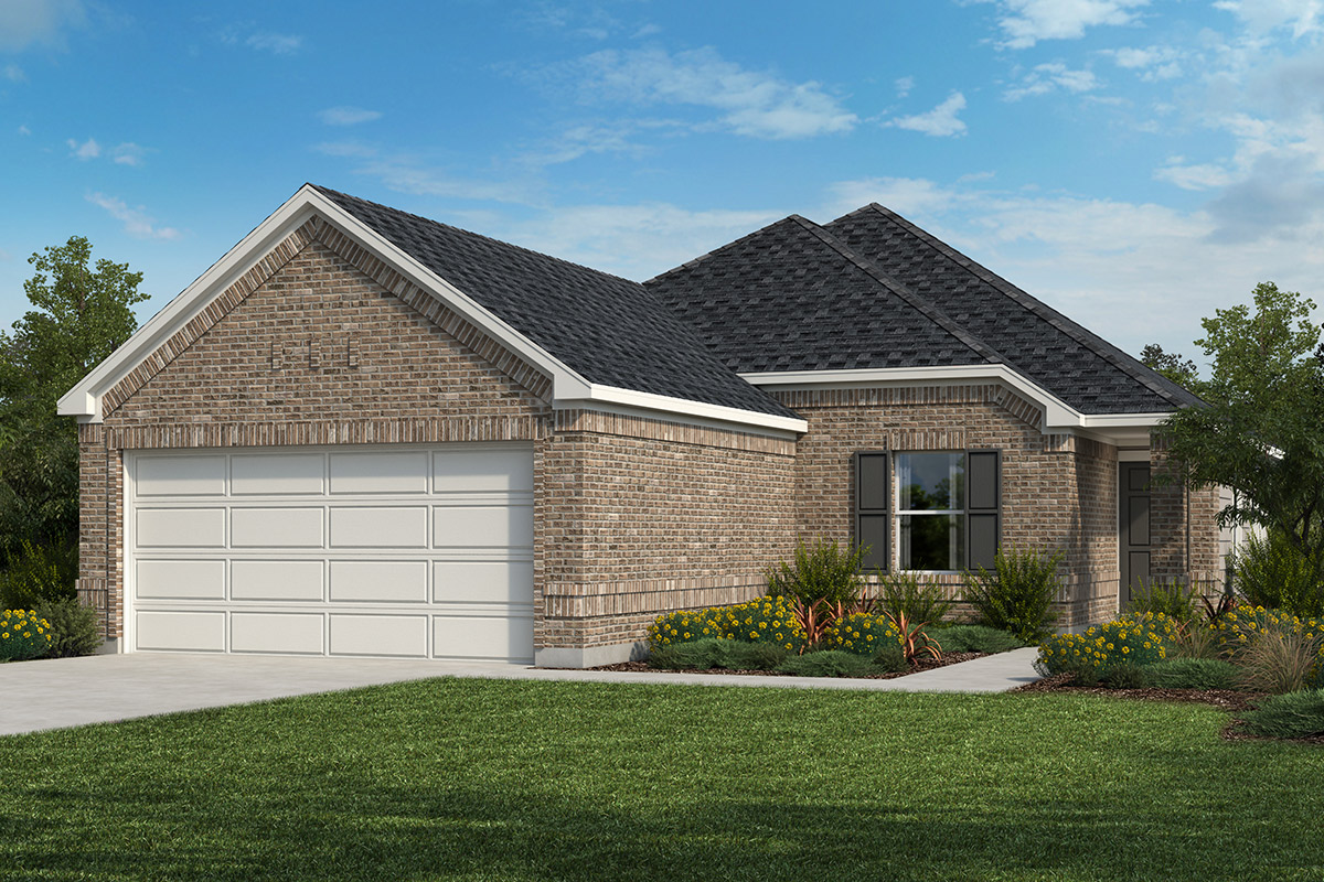New Homes in San Antonio, TX - Dove Heights Plan 1271 Elevation C