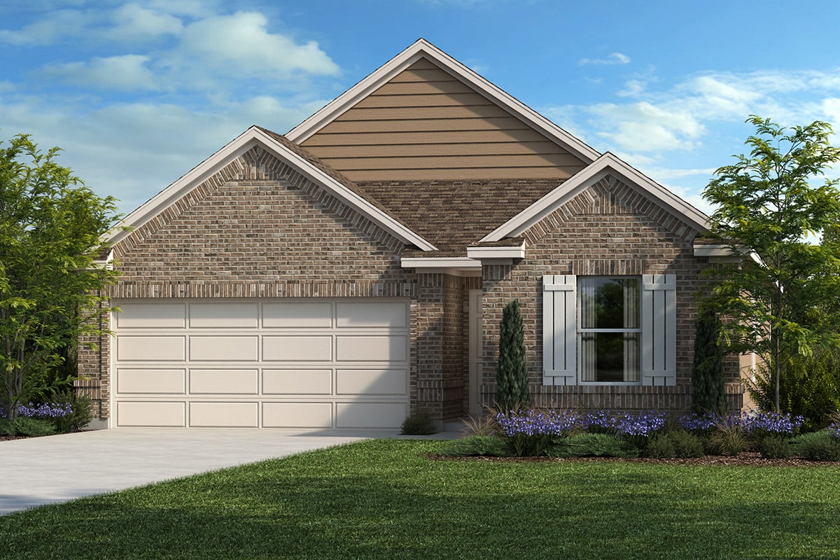 New Homes in Converse, TX - Knox Ridge Plan 1477 Elevation B