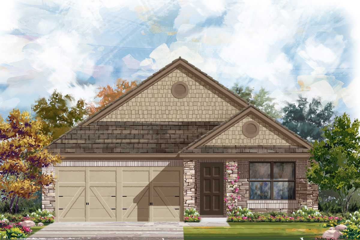 New Homes in 3528 Vuitton, TX - Plan 1647
