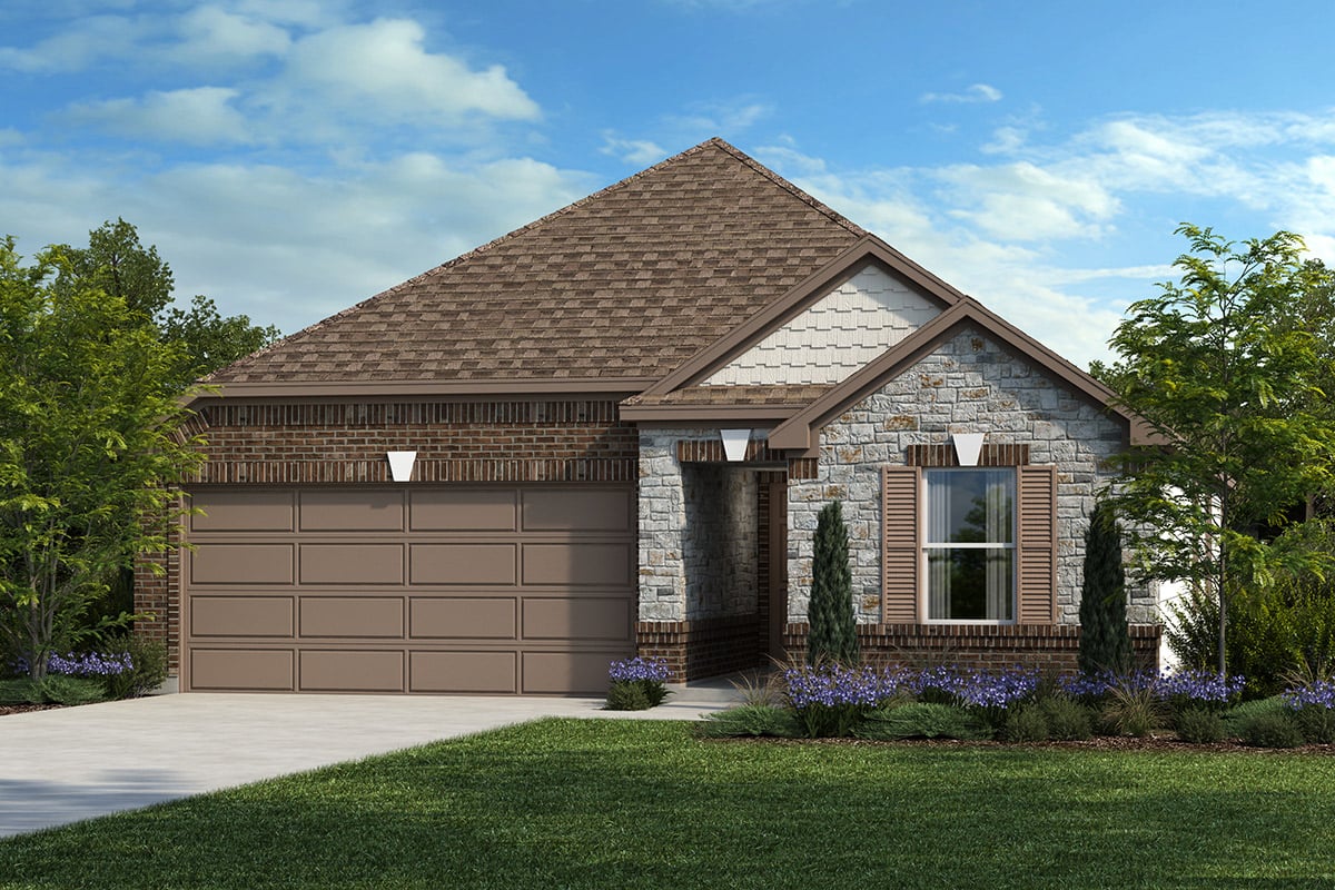 New Homes in Seguin, TX - Woodside Farms Plan 1888 Elevation E